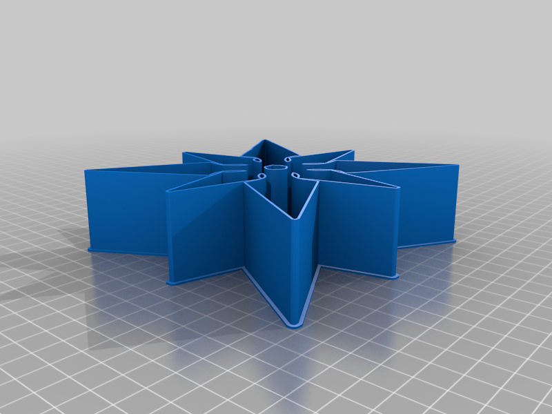 shuriken 0064 nid boîte v2 chose 3D print model - Mito3D