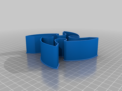 shuriken 0068 nestable box v2 thing 3d print model - Mito3D