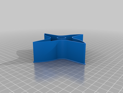 shuriken 0073 nestable box v2 thing 3d print model - Mito3D