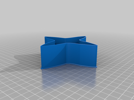 shuriken 0079 nestable box v2 thing 3d print model - Mito3D