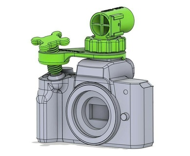 panjur serbest bırakmak buton itici kanon eos m50 astronomi dslr gadget uzun maruziyet omegon mini Izlemek lx3 fotoğrafçılık kamera 3d print model - Mito3D