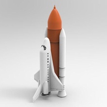 shuttle space ship nasa aircraft plane airplane flyingmachin aeroplane flight fly spaceship missile spacecraft juhannproduct 3d print model - Mito3D