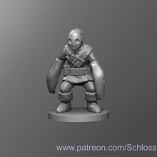 shy guy game dnd dungeons dragons tabletop toy 3d print model - Mito3D