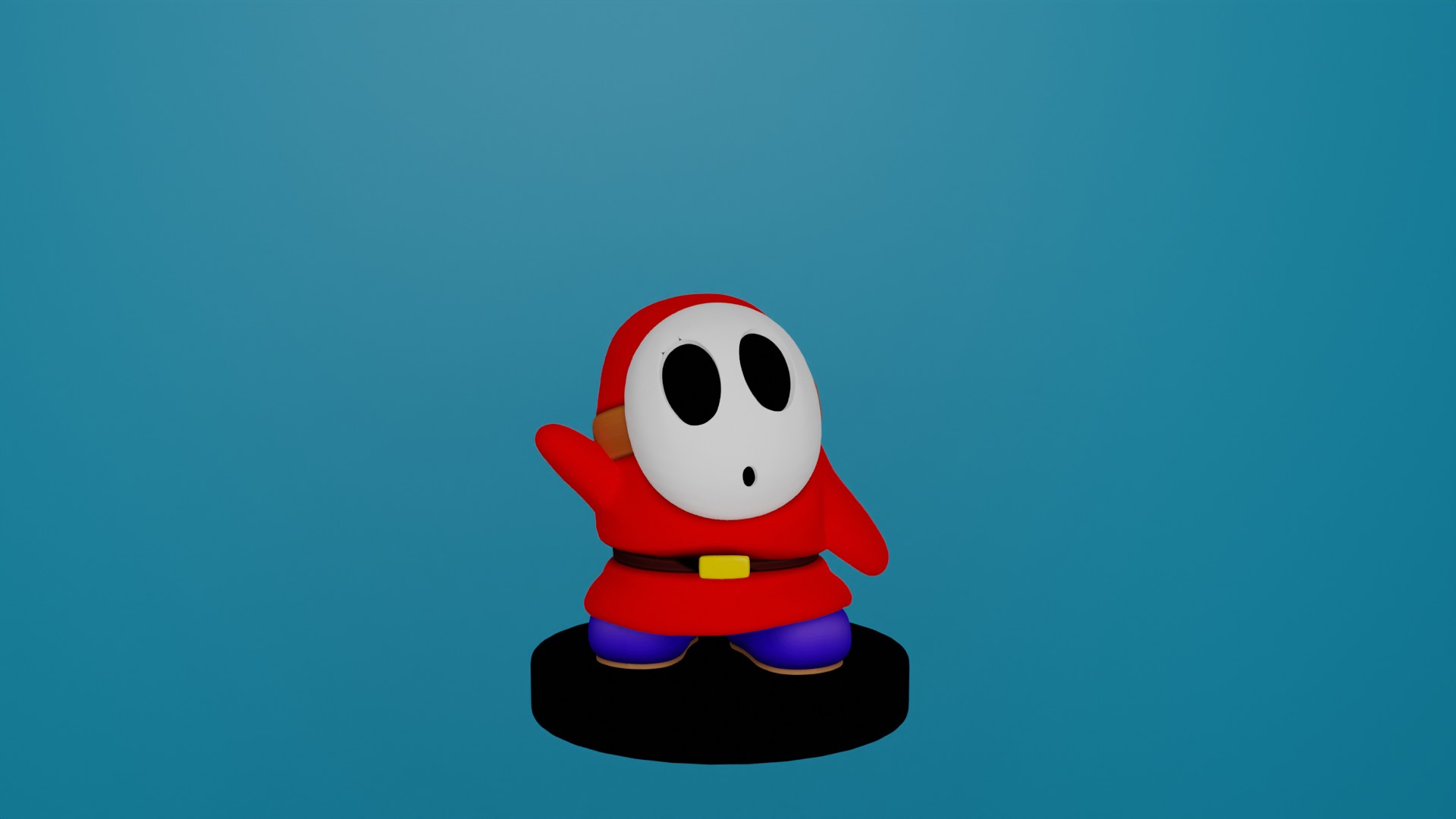 schüchtern Kerl Mario bros 3D print model - Mito3D