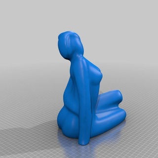timide Dame 170 sculptures bustes art 3d print model - Mito3D
