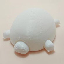 shy tortoise toy print-in-place game turtle animals toys shell atomicosstudio 3d print model - Mito3D