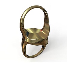 siamese souls jewelry alliance ring engagement 3d print model - Mito3D
