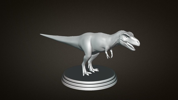 siamotyrannus dinossauro 3d impressão brinquedo modelo brinquedos 3d print model - Mito3D