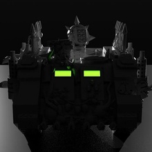 sickly unicorn class troop hauler 3d print model - Mito3D