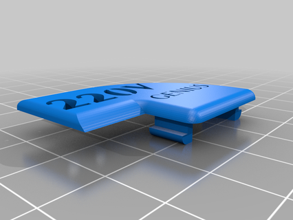 cable caliente cama artillería genio 3d impresora partes evnovo sidewinder swx1 x1 Pro impresión 3d print model - Mito3D