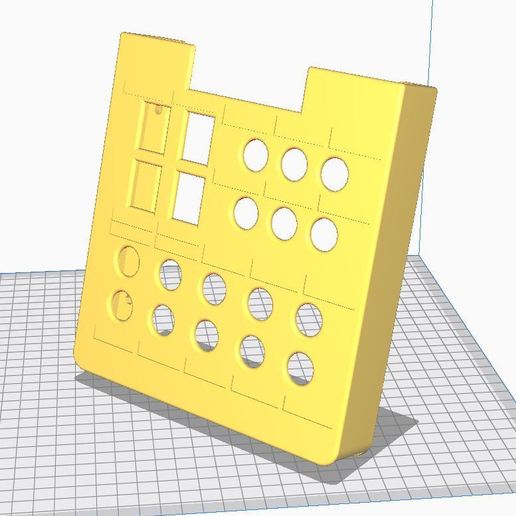panneau latéral de la carapace jeu coque saitek farming simulator simulation joystick 3D print model - Mito3D