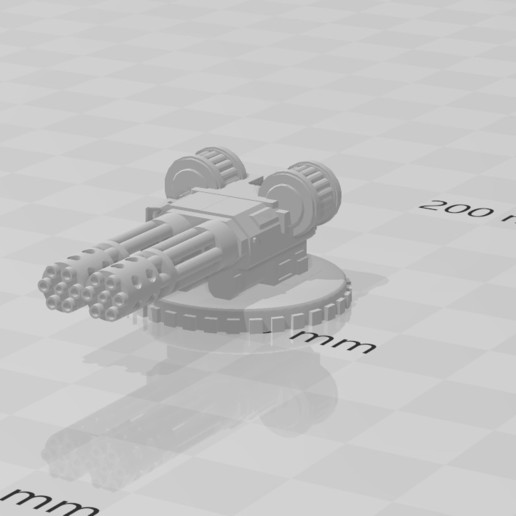 sideguns bulldog apc variants game 3D print model - Mito3D