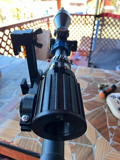 sideshot side cam telescopic sights scope 3d print model - Mito3D