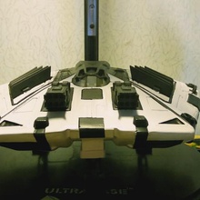 sidewinder nave espacial jogo videogame elite estilo montagem do modelo kit brinquedo a luz da noite armas lutador stl 3d print model - Mito3D