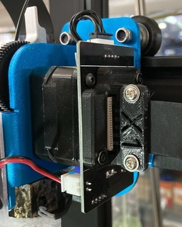 sidewinder x1 - extruder flat cable clamp custom artillery artillery sidewinder sidewinder sidewinder x1 3d printer parts 3d printer  3d print model - Mito3D
