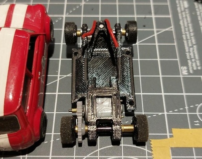 sidewinderchassis 1 43 mini cooper Game 143slotracing slotcar 143 vehicles transport 3d print model - Mito3D