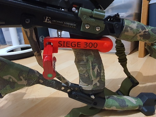 assedio 300 trigger serratura ek tiro l'arco vittoria 3d print model - Mito3D