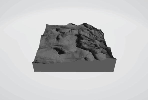 sierra nevada usa 3d map topography stl mount whitney california highest peak contiguous united states elevation hiking trails alpine beauty outdoor enthusiasts climbers summit diverse ecosystems physical challenge 3d print model - Mito3D