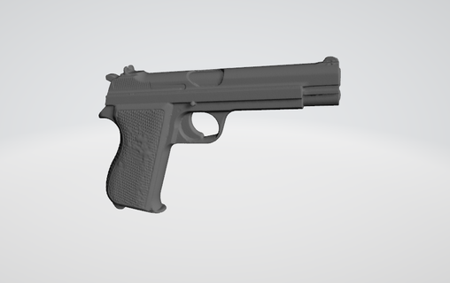 sig p 210 kydex muffa pistola 3d print model - Mito3D