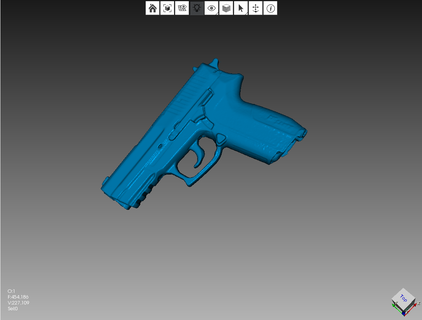 sig Sauer sp2022 arma fogo mofo sp 2022 pistola armas azuis azul tático pistolas coldre fabricantes construtor Kydex marcial artes brinquedo 3d print model - Mito3D