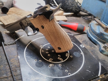 sig sauer x5 x6 custom pistol grips grip 3d print model - Mito3D