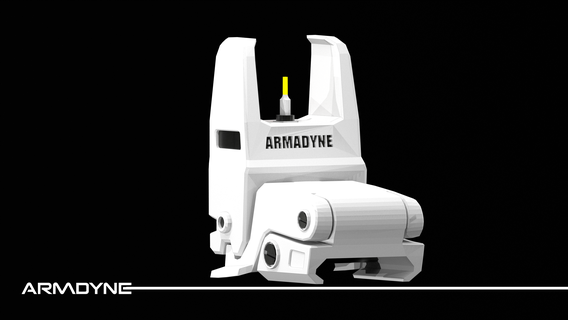 monumentos armadyne v1 completo equipo visión airsoft cyma guardamanos 3d print model - Mito3D