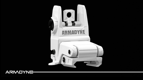 monumentos armadyne v2 completo equipo visión airsoft cyma guardamanos 3d print model - Mito3D