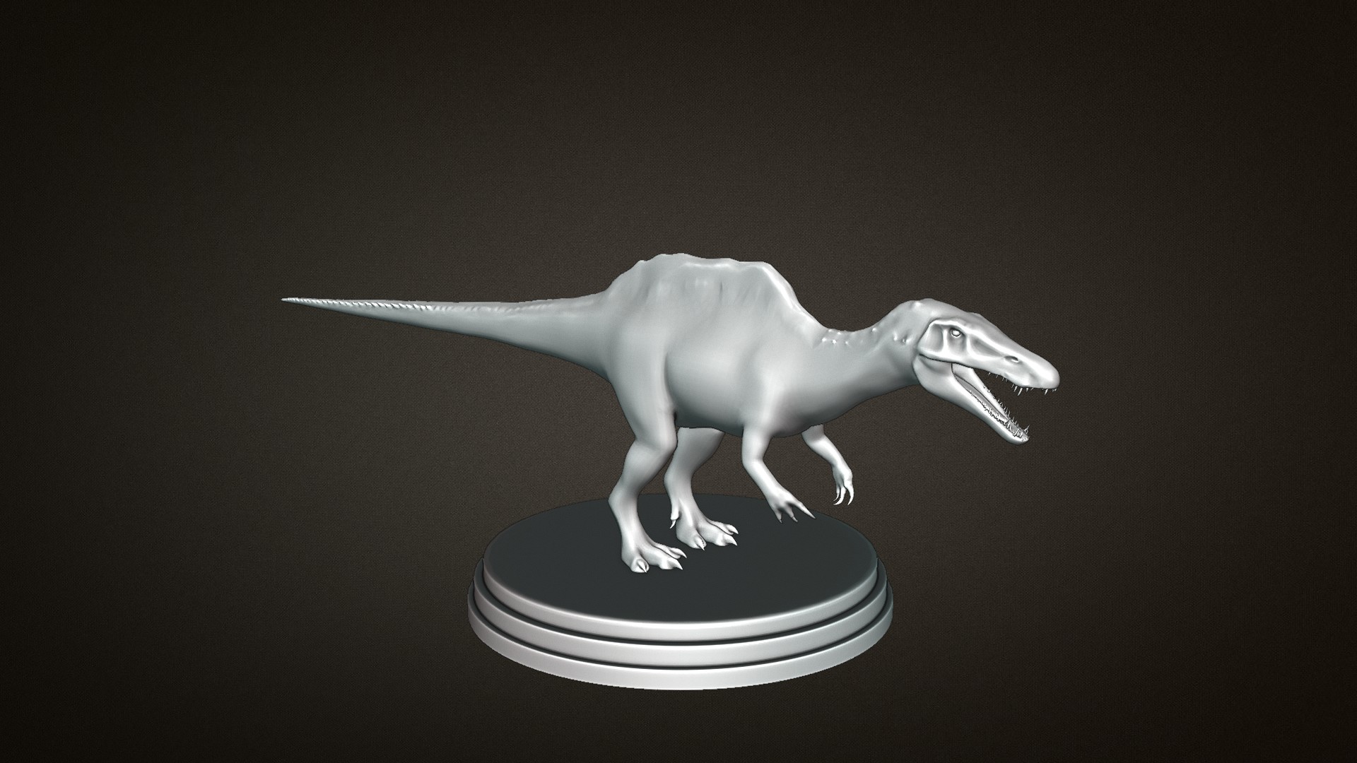 sigilmassasaurus dinosaur 3d printing toy print model toys 3D print model - Mito3D