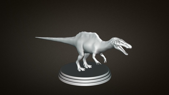 sigilmassasaurus Dinosaurier 3d Drucken Spielzeug drucken Modell Spielzeuge 3d print model - Mito3D