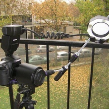 sigma em 140 squillare veloce titolare supporto gadget torcia elettrica macro foto fotografia ringlight telecamera 3d print model - Mito3D