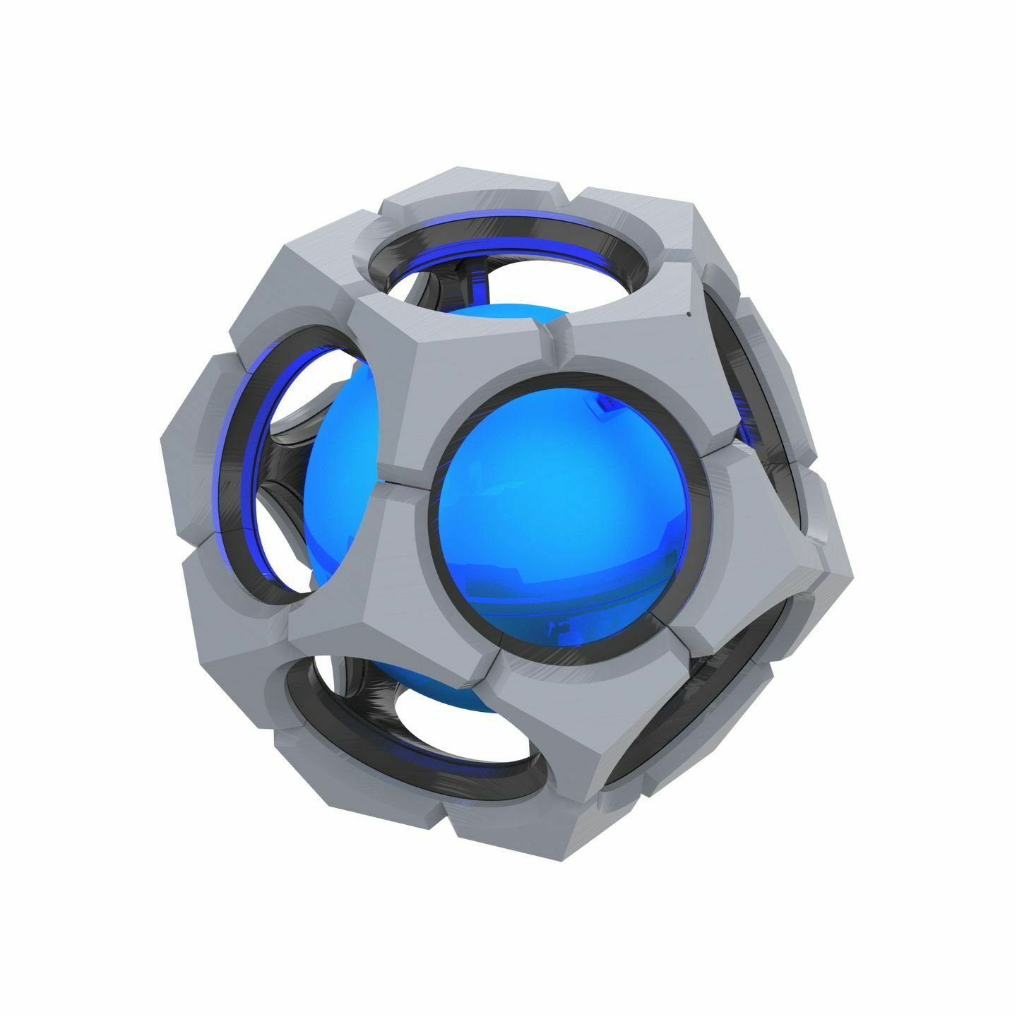 sigma hyperspheres - overwatch printable 3d model stl files commercial use 3D print model - Mito3D