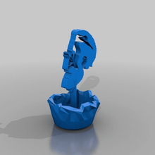 sigmund freud - ¿qué mans mente de coco versión art las esculturas 3d print model - Mito3D