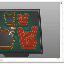 sign horns heavy_metal metal concepts design element drawing emotions event_fingers gesturing_group of_objects human_hand i_love_you_symbol music progressive_sign symbol symbols_of_peace cookie cookies cookies_cutter cookie_cutter christmas 3d print model - Mito3D