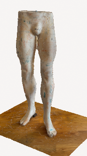 imzalı Manken bacaklar büyük isimler 3d print model - Mito3D