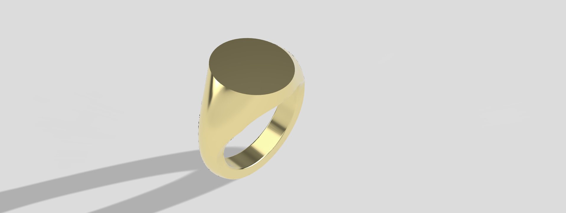 sinete anel 3D print model - Mito3D