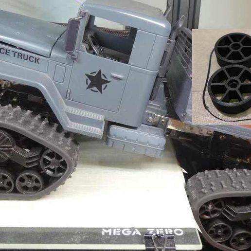 sijat snow trucks wheels fayee 02 fy001b r/c_vehicles 3D print model - Mito3D