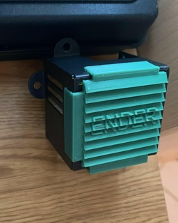 Leise Ender 3 Schalldämpfer Ender 3 Ender 3v2 Ventilator Aktualisierung Verbesserung Ventilator Leise Gadget Ender 3d print model - Mito3D
