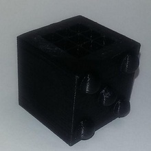 silenzioso agitarsi cubo gioco giocattolo 3d print model - Mito3D