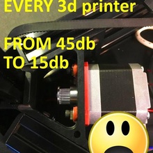 silent mod every 3d printer must have nema damper tool anet a8 anycubic flashforge 17 nema17 noise prusa i3 silicone wanhao duplicator accessories 3d print model - Mito3D