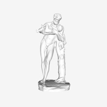 silenus holding bacchus louvre paris art le muse du museum france 3d print model - Mito3D