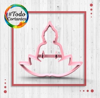 siluet yoga kesici ev hamsa çakra hayat fatima Ganesha el om Buda lotus kesme kurabiye havuç işaretleyici mühür kabartma pul 3d print model - Mito3D