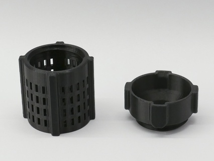 silice gel contenitore filamento 3d print model - Mito3D