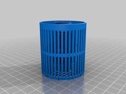 silica gel container filament spool box desiccant holder moisture case 3d printing 3d print model - Mito3D