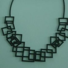 silicone collar jewelry jewels 3d print model - Mito3D