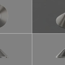 Silikon-Fuß tool Füße Möbel casting 3d print model - Mito3D