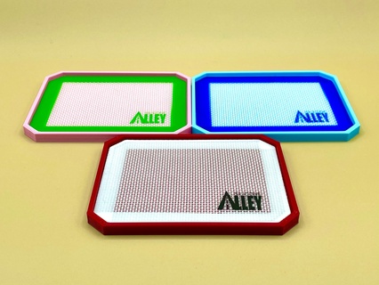 silicone mat tray mysticmesh3d 3d print model - Mito3D