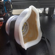 stampo in silicone - sigillatore vmo maschera v3 v4 vari covid-19 coronavirus filtro di sicurezza respiratore la gas metà del viso 3d print model - Mito3D