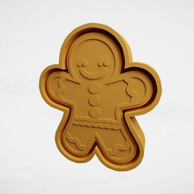 silicone mold gingerbread cookies 3d print model - Mito3D