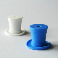 silk hat hook home 3d print model - Mito3D