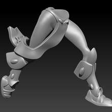 seta spettro gambe variante 3d print model - Mito3D